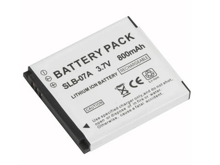 Erstatte Videokamera batteri Samsung  til SLB-07B 
