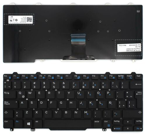 Erstatte tastatur Dell  til Latitude-E7270 