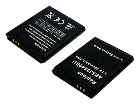Erstatte Mobiltelefon batteri til Samsung AB533640BU Erstatte Mobiltelefon batteri Samsung til AB533640BU