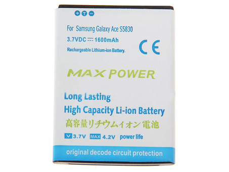 Erstatte Mobiltelefon batteri Samsung  til Galaxy ACE S5830 