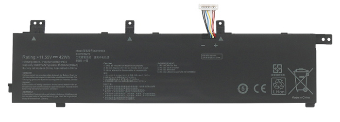 Erstatte Bærbar Batteri til ASUS VivoBook-S14-S432--Series Erstatte Bærbar Batteri ASUS til VivoBook-S14-S432--Series