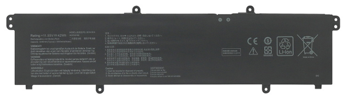 Erstatte Bærbar Batteri ASUS  til ExpertBook-B1-B1500CEPE 