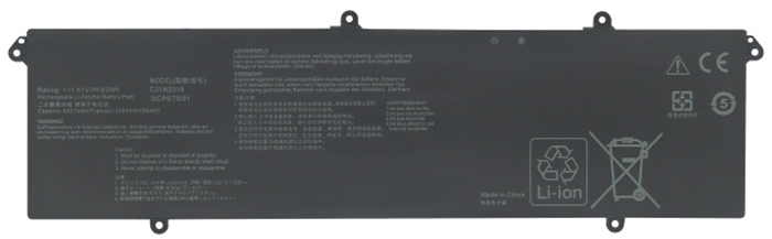 VivoBook-Pro-15-OLED-X3500PH Bærbar Batteri