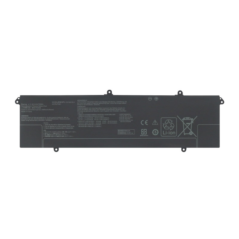 Erstatte Bærbar Batteri ASUS  til Vivobook-K5504VA-Series 