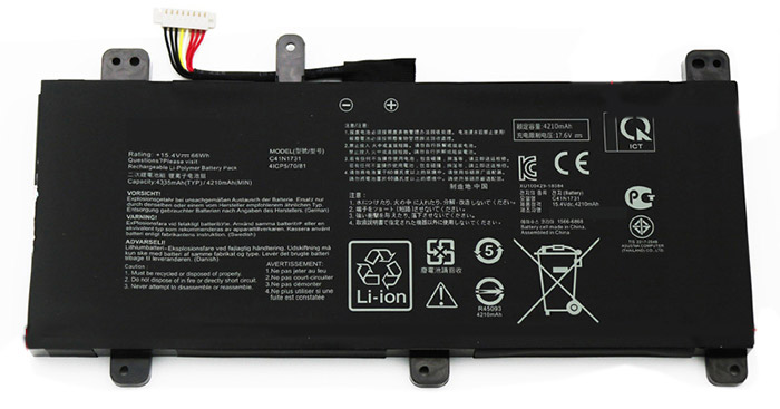 Erstatte Bærbar Batteri til ASUS ROG-Strix-GL704GV Erstatte Bærbar Batteri ASUS til ROG-Strix-GL704GV