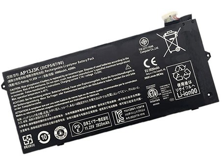 Erstatte Bærbar Batteri til acer Chromebook-C720-2832 Erstatte Bærbar Batteri acer til Chromebook-C720-2832