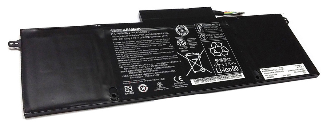Erstatte Bærbar Batteri til acer Aspire-S3-392 Erstatte Bærbar Batteri acer til Aspire-S3-392