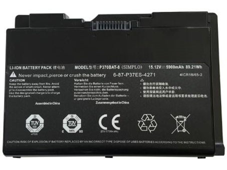 Erstatte Bærbar Batteri til SCHENKER XMG-P722-Pro Erstatte Bærbar Batteri SCHENKER til XMG-P722-Pro