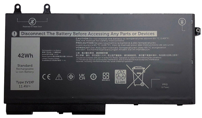Erstatte Bærbar Batteri til Dell Latitude-5500-E5500-Series Erstatte Bærbar Batteri Dell til Latitude-5500-E5500-Series