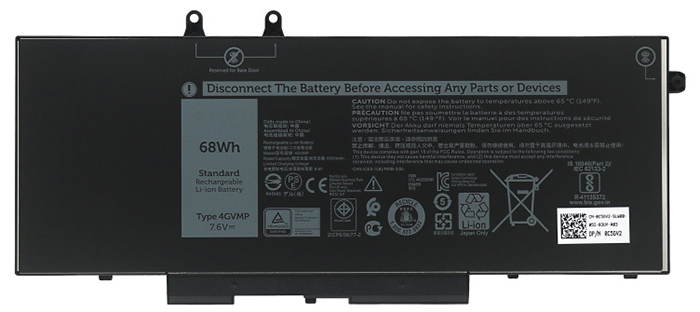 Erstatte Bærbar Batteri til Dell Latitude-5410-E5410-Series Erstatte Bærbar Batteri Dell til Latitude-5410-E5410-Series