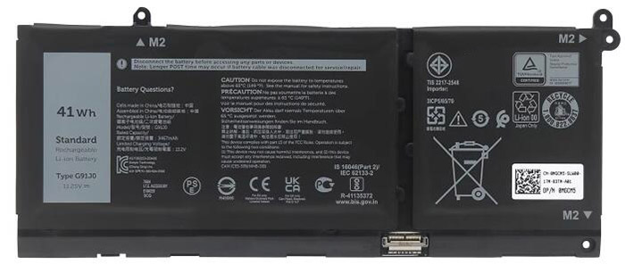 Erstatte Bærbar Batteri til Dell G91J0 Erstatte Bærbar Batteri Dell til G91J0