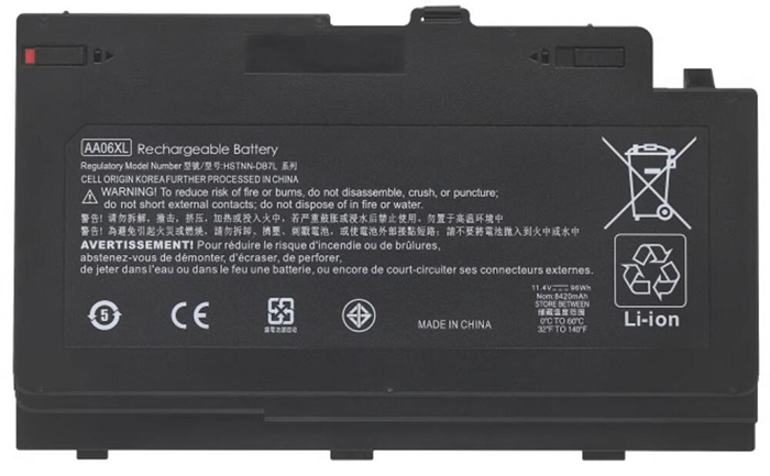 Erstatte Bærbar Batteri til HP ZBOOK-17-G4-3VU36US Erstatte Bærbar Batteri HP til ZBOOK-17-G4-3VU36US