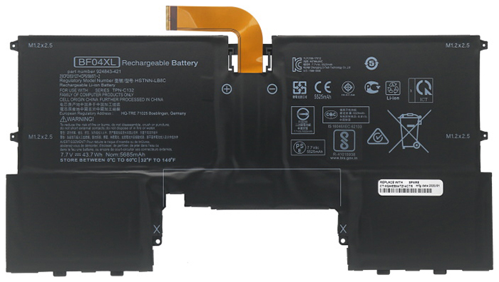 Erstatte Bærbar Batteri til hp Spectre-13-V117TU(Y8J13PA) Erstatte Bærbar Batteri hp til Spectre-13-V117TU(Y8J13PA)