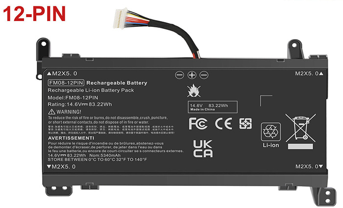 Erstatte Bærbar Batteri til hp OMEN-17-an1xxx Erstatte Bærbar Batteri hp til OMEN-17-an1xxx