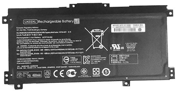 Erstatte Bærbar Batteri til hp Envy-X360-15-BP106NO Erstatte Bærbar Batteri hp til Envy-X360-15-BP106NO