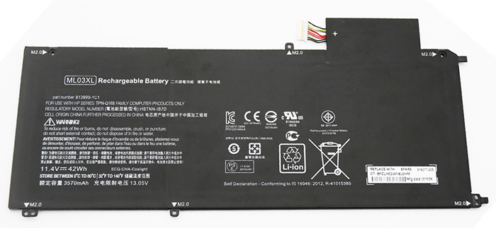 Erstatte Bærbar Batteri til hp Spectre-x2-12-a003ng Erstatte Bærbar Batteri hp til Spectre-x2-12-a003ng