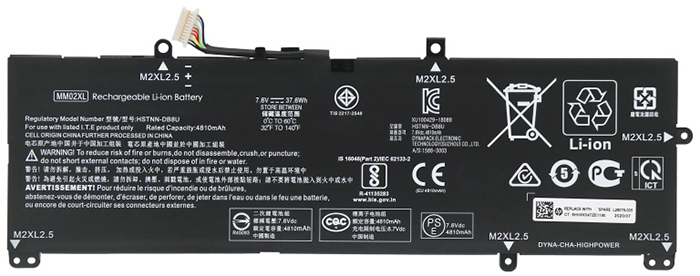 Erstatte Bærbar Batteri til hp 180612-219 Erstatte Bærbar Batteri hp til 180612-219