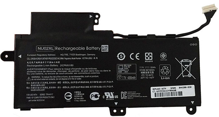 Erstatte Bærbar Batteri til hp HSTNN-UB6U Erstatte Bærbar Batteri hp til HSTNN-UB6U