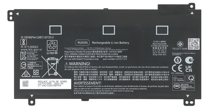 Erstatte Bærbar Batteri HP  til ProBook-x360-11-G4-Series 