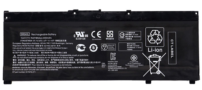 Erstatte Bærbar Batteri til hp Pavilion-15-cx0172tx Erstatte Bærbar Batteri hp til Pavilion-15-cx0172tx