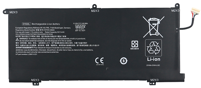 Erstatte Bærbar Batteri til HP SY03XL Erstatte Bærbar Batteri HP til SY03XL