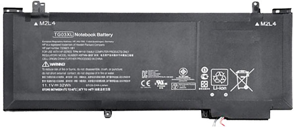 Erstatte Bærbar Batteri til hp TG03XL Erstatte Bærbar Batteri hp til TG03XL