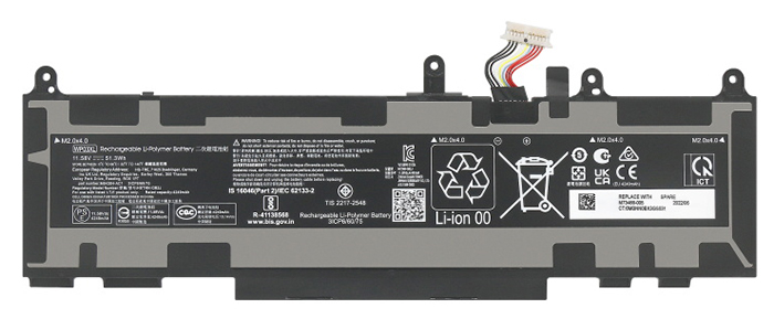 X360-1040-G9-G10-Series Bærbar Batteri