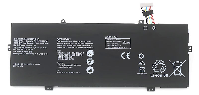 Erstatte Bærbar Batteri til HUAWEI MateBook-14-2020-Series Erstatte Bærbar Batteri HUAWEI til MateBook-14-2020-Series