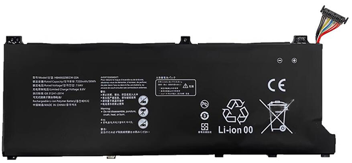 Erstatte Bærbar Batteri HUAWEI  til KLVL-WFH9 