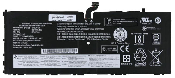 Erstatte Bærbar Batteri til LENOVO L16S4P91 Erstatte Bærbar Batteri LENOVO til L16S4P91