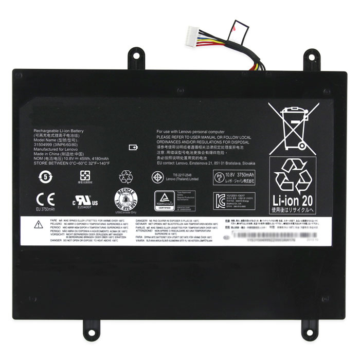 Erstatte BÃ¦rbar Batteri Lenovo  til 31504999 