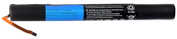 Erstatte Bærbar Batteri til LENOVO YOGA-Tablet-2-1050LC Erstatte Bærbar Batteri LENOVO til YOGA-Tablet-2-1050LC