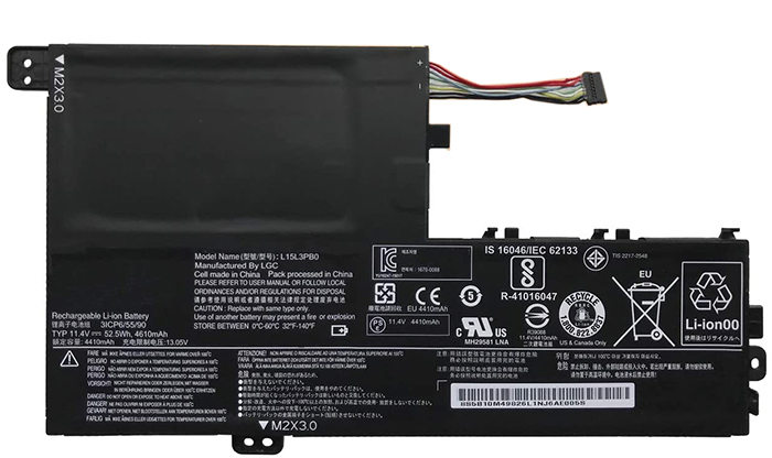 Erstatte Bærbar Batteri LENOVO  til L15L3PB1 