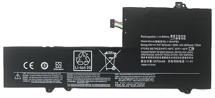 Erstatte Bærbar Batteri til LENOVO L16C4PB2 Erstatte Bærbar Batteri LENOVO til L16C4PB2