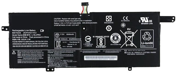Erstatte Bærbar Batteri LENOVO  til IdeaPad-720S-13ARR(81BR000VGE) 