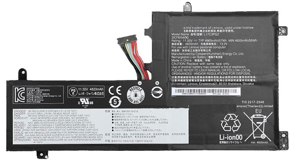 Erstatte Bærbar Batteri LENOVO  til 5B10S56966 