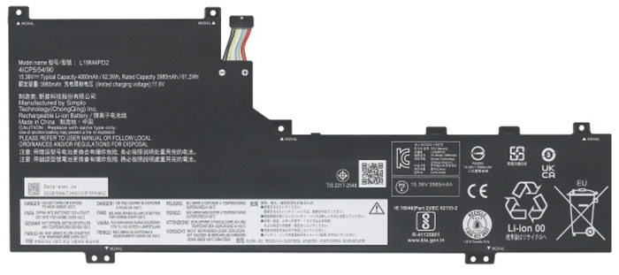 L19L4PD2 Bærbar Batteri
