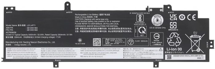 Erstatte Bærbar Batteri til LENOVO L21C3P71 Erstatte Bærbar Batteri LENOVO til L21C3P71