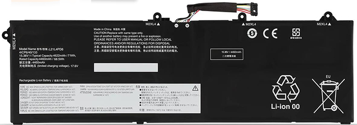 Erstatte Bærbar Batteri til LENOVO ThinkBook-16-G4 IAP Erstatte Bærbar Batteri LENOVO til ThinkBook-16-G4 IAP