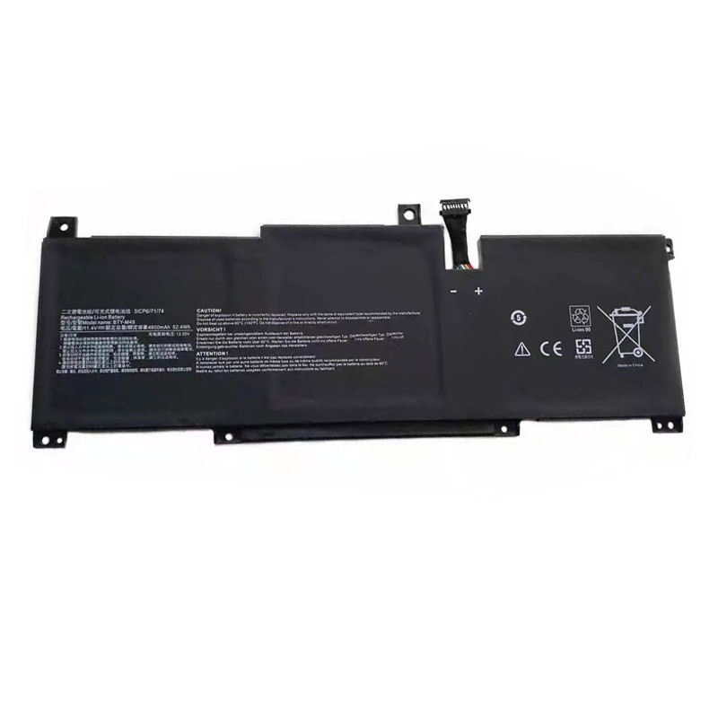 Erstatte Bærbar Batteri til MSI MS-14C1 Erstatte Bærbar Batteri MSI til MS-14C1