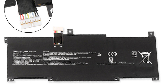 Erstatte Bærbar Batteri til MSI MS-14D1 Erstatte Bærbar Batteri MSI til MS-14D1