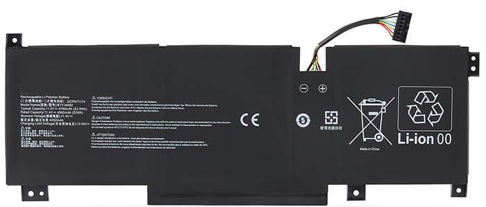 Erstatte Bærbar Batteri til MSI 3ICR6/71/74 Erstatte Bærbar Batteri MSI til 3ICR6/71/74