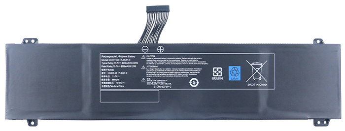 Erstatte Bærbar Batteri til SCHENKER XMG-Fusion-15-Series Erstatte Bærbar Batteri SCHENKER til XMG-Fusion-15-Series