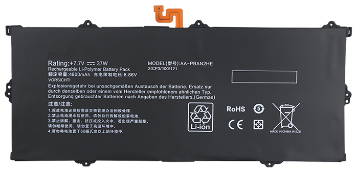 Erstatte Bærbar Batteri til SAMSUNG Galaxy-Book-GO-NP340XLA-KA1US Erstatte Bærbar Batteri SAMSUNG til Galaxy-Book-GO-NP340XLA-KA1US