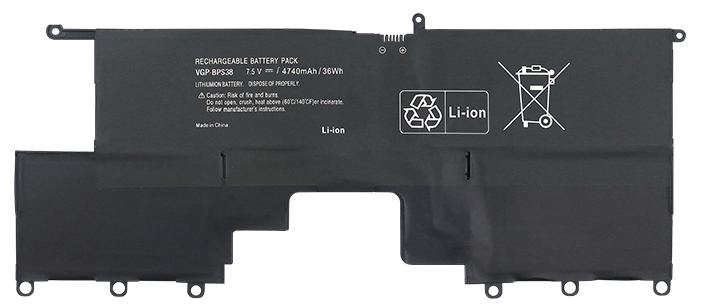 Erstatte Bærbar Batteri til SONY vgp-bps38 Erstatte Bærbar Batteri SONY til vgp-bps38