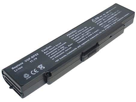 Erstatte Bærbar Batteri til SONY VAIO VGN-S91PSY2 Erstatte Bærbar Batteri SONY til VAIO VGN-S91PSY2