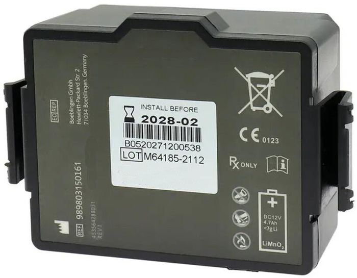 Erstatte Defibrillator batterie PHILIPS  til 453564288031 